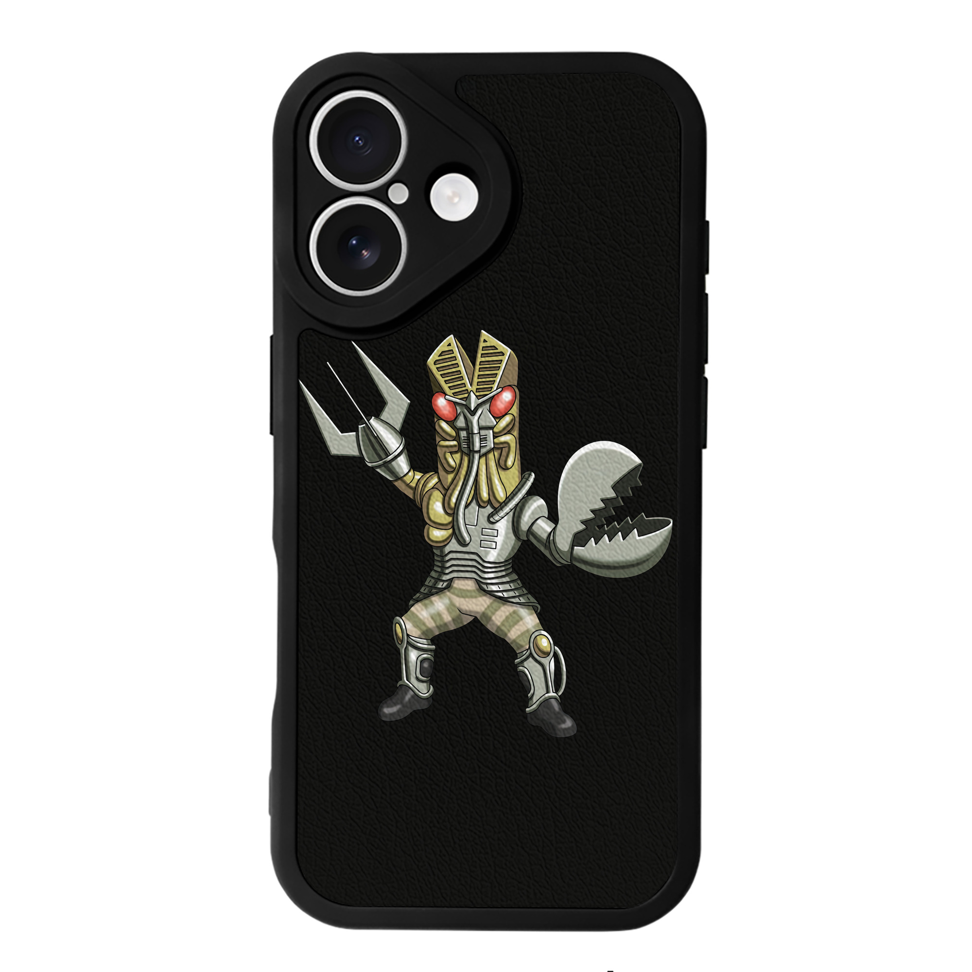 （画像用） ウルトラマン Ultraman 【iPhone 16シリーズ対応】シリコンスマホケース（レザー調） 材質：シリコン